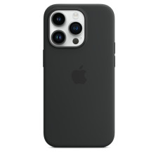 iPhone 14 Pro Silicone Case With MagSafe Midnight