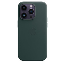 iPhone 14 Pro Leather Case with MagSafe Forest Green