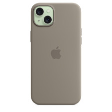 iPhone 15 Plus Silicone Case With MagSafe Clay