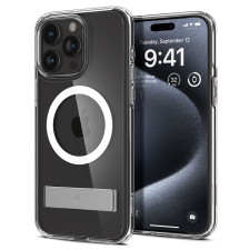 Spigen iPhone 15 Pro Case Ultra Hybrid S MagFit Crystal Clear Case