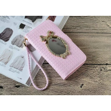 Mirror Flip Wallet Case for iPhone 7 / 8