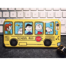 Snoopy Charlie Brown Peanuts School Bus iPhone 6 6s Case