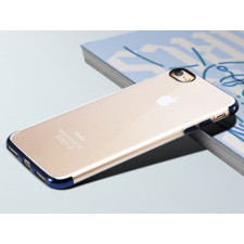 Clear Thin Metal TPU Case for iPhone 7 / 8 Plus