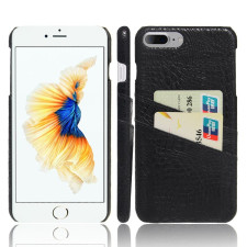 Crocodile Pattern Leather Card Holder Case for iPhone 7 / 8 Plus