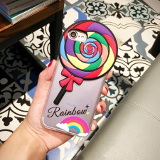 Rainbow Lollipop Case for iPhone 7 / 8 Plus