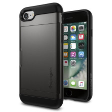 Spigen Slim Armor CS iPhone 7 Card Case Gunmetal