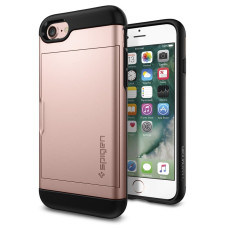 Spigen Slim Armor CS iPhone 7 Card Case Rose Gold