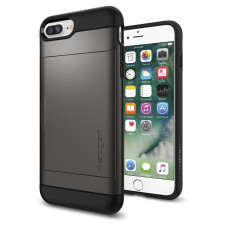 Spigen Slim Armor CS iPhone 7 Plus Card Case Gunmetal