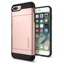 Spigen Slim Armor CS iPhone 7 Plus Card Case Rose Gold