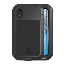 Shockproof Gorilla Glass Metal Case for iPhone XR