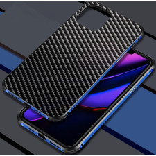 Carbon Fiber Metal Case For iPhone XS Max