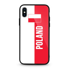 Poland Flag Logo World Cup iPhone X XS Case