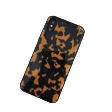 Brown Tortoise Pattern iPhone X XS Case