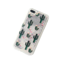 iPhone 8 7 Cactus Clear Case