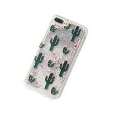 iPhone 8 7 Plus Cactus Clear Case