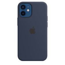 iPhone 12 Mini Silicone Case with MagSafe - Deep Navy