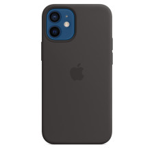 iPhone 12 Mini Silicone Case with MagSafe - Black