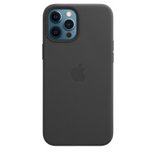 iPhone 12 Pro Max Leather Case with MagSafe - Black