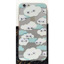 Clouds Googly Eyes Case for iPhone 6 6s Plus