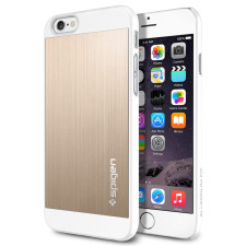 Spigen Aluminum Fit iPhone 6 6s Case Champagne Gold