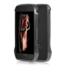 Carbon Fiber Metal Bumper Case for iPhone 7 / 8 Plus