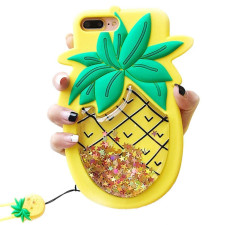 iPhone X XS Silicone Pineapple 3D Case