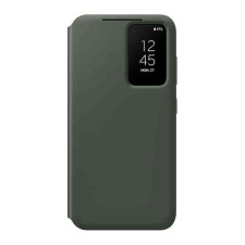 Galaxy S23+ Smart Clear View Wallet Case Cover Green
