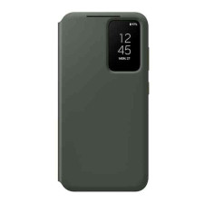 Galaxy S23 Smart Clear View Wallet Case Cover Green