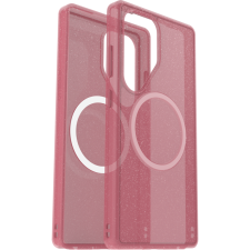 Otterbox Samsung Galaxy S25 Ultra Symmetry Series Clear Case Foxberry Pink Clear Glitter