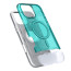 Spigen iPhone 14 Pro Max Case Classic C1 MagFit Bondi Blue