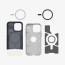 Spigen iPhone 15 Pro Max Case Classic C1 MagFit Graphite Grey