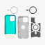 Spigen iPhone 15 Plus Case Classic C1 MagFit Bondi Blue
