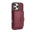 iPhone 16e Magnetic Detachable Card Holder Leather Wallet Case Black White Blue Brown Red Pink Purple