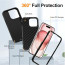iPhone 16e Defender Tough Shockproof Series With Magsafe Case Blue Pink Red