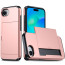 iPhone 16e Armor Slide Card Case Black Blue Pink Grey Gold Red Purple White