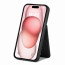 iPhone 16e Wallet Case With Stand Function Black Blue Green Beige Brown