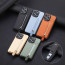 iPhone 16e Wallet Case With Stand Function Black Blue Green Beige Brown