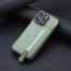 iPhone 16e Wallet Case With Stand Function Black Blue Green Beige Brown