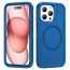 iPhone 16 Pro Max Defender Tough Shockproof Series With Magsafe Case Blue Teal Green Red