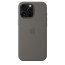 iPhone 16 Pro Max Silicone Case With MagSafe Stone Gray