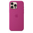 iPhone 16 Pro Max Silicone Case With MagSafe Fuchsia