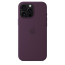 iPhone 16 Pro Max Silicone Case With MagSafe Plum