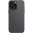 iPhone 16 Pro Max FineWoven Leather Case With MagSafe Black