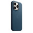 iPhone 16 Pro Max FineWoven Leather Case with MagSafe Pacific Blue