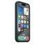 iPhone 16 Pro Max FineWoven Leather Case with MagSafe Pacific Blue