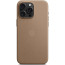 iPhone 16 Pro Max FineWoven Leather Case with MagSafe Taupe