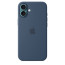 iPhone 16 Plus Silicone Case With MagSafe Denim
