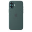 iPhone 16 Plus Silicone Case With MagSafe Lake Green
