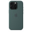 iPhone 16 Pro Silicone Case With MagSafe Lake Green