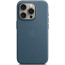 iPhone 16 Pro FineWoven Leather Case with MagSafe Pacific Blue